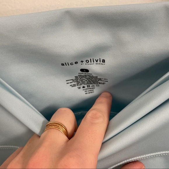 FINAL PRICE 🔥🔥🔥 Alice + Olivia 💛 NWT biker shorts - Picture 11 of 15